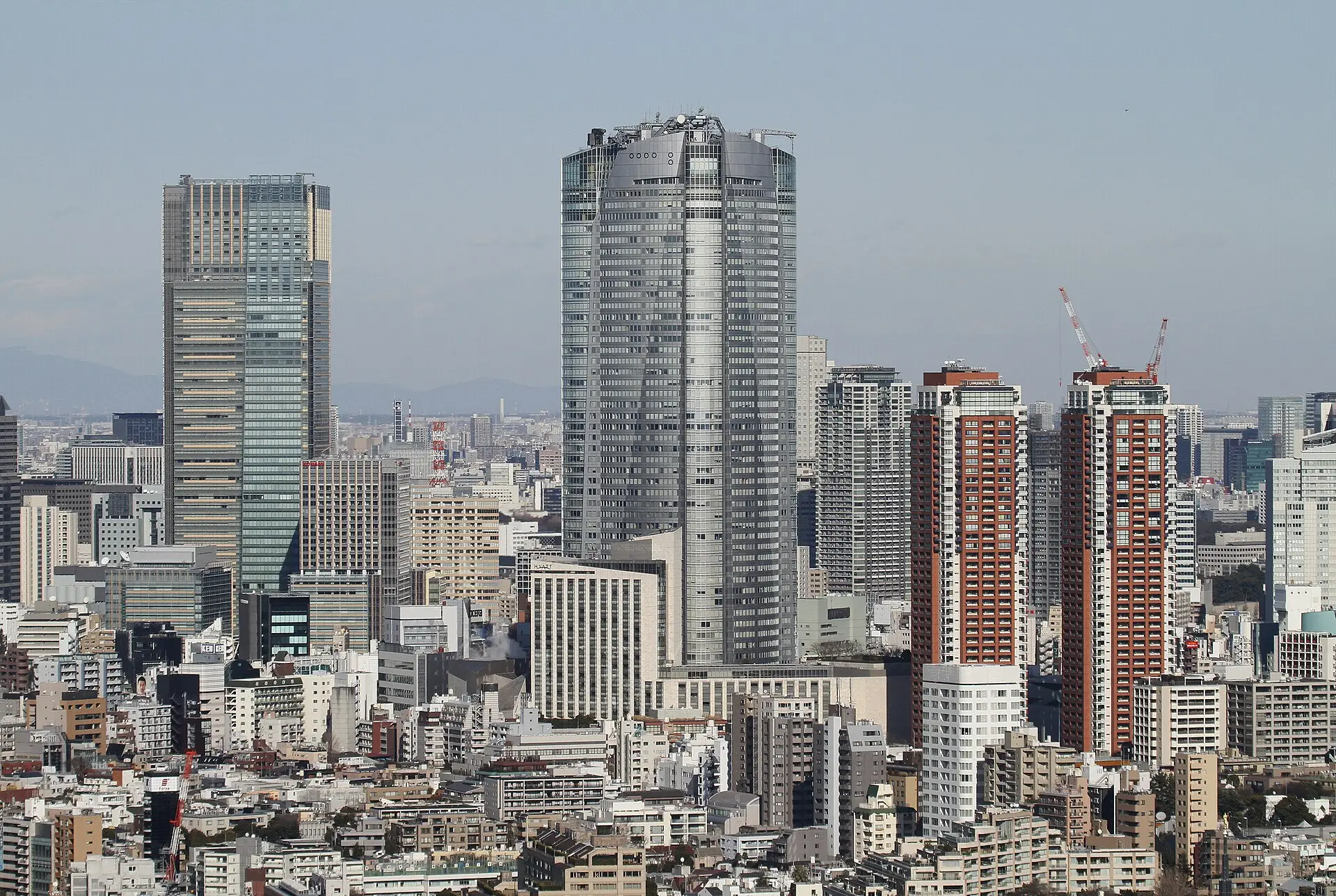 六本木新城及東京中城